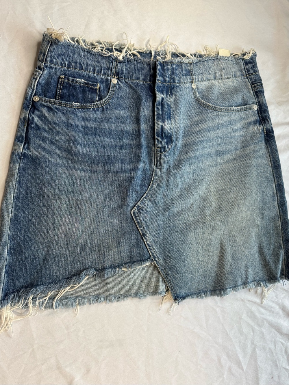 Chelsea & Violet Light Blue Denim Mini Skirt size 28